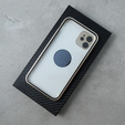 Magnetické pouzdro Dual Glass MagSafe pro iPhone 11, zlaté