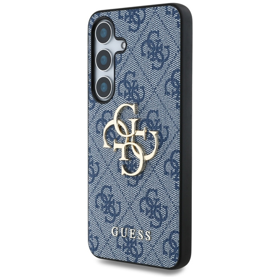 Pouzdro GUESS pro Samsung Galaxy S25, 4G Big Metal Logo, modré