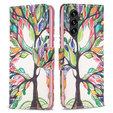 Klopové pouzdro pro Samsung Galaxy A35 5G, Wallet, Tree of Life