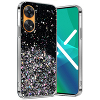 Pouzdro pro Oppo Reno8 T, Glittery, černé