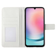 Klopové pouzdro pro Samsung Galaxy A05s, Wallet, Butterflies, modré