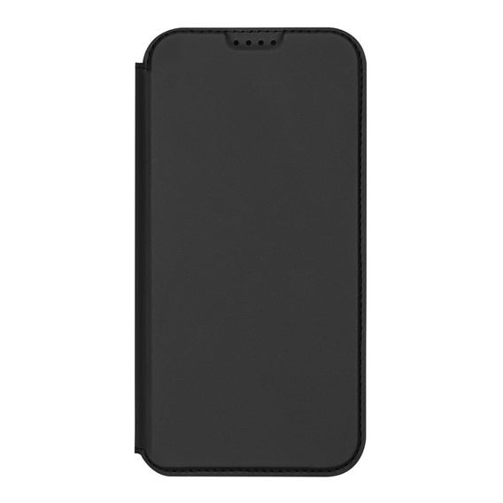Pouzdro Dux Ducis pro iPhone 17, Skin Pro, s klopou, s přihrádkou na kartu, černé