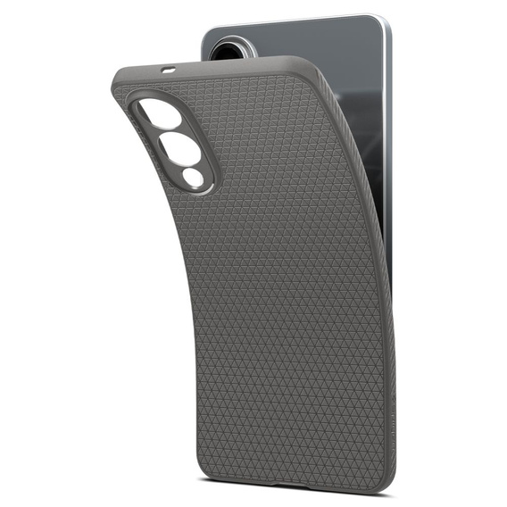 Pouzdro Spigen pro Samsung Galaxy S25, Liquid Air, černé + 9H tvrzené sklo