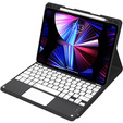 Pouzdro + klávesnice iPad Air 10.9 4 2020 / 5 2022, Touchpad, černé
