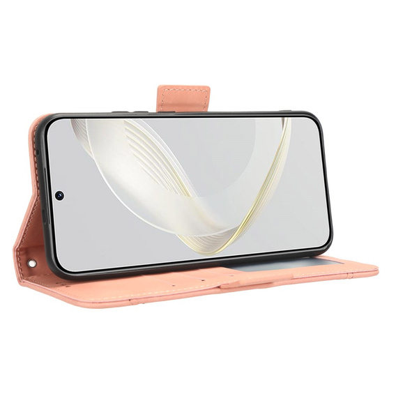 Klopové pouzdro pro Huawei Nova 11, Card Slot, růžové