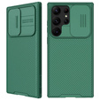 Pouzdro pro Samsung Galaxy S23 Ultra, obrněné Nillkin, CamShield Pro, zelené