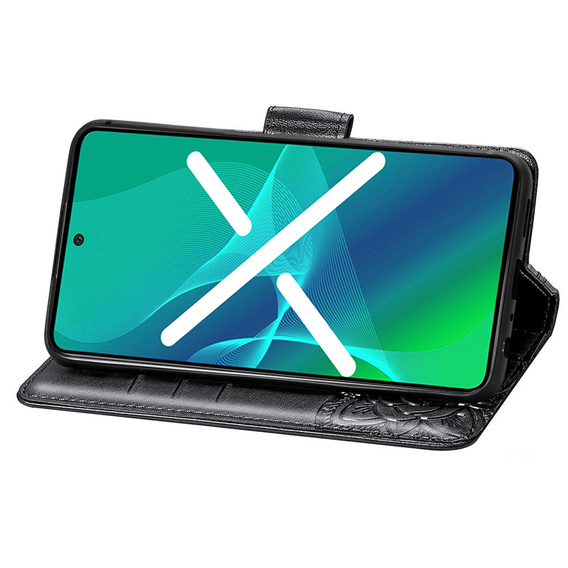 Klopové pouzdro pro Infinix Note 30 5G, Butterfly, černé
