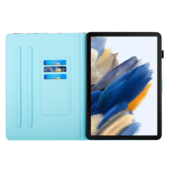 Pouzdro pro Lenovo Tab M10 Plus TB-X606F, s klopou, owl