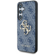 Pouzdro GUESS pro Samsung Galaxy S25, 4G Big Metal Logo, modré