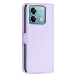 Klopové pouzdro pro Xiaomi Redmi Note 13 5G, BINFEN Wallet, fialové