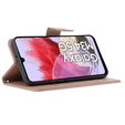 Klopové pouzdro pro Samsung Galaxy M34 5G, Butterfly, růžové rose gold