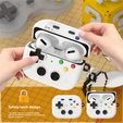 Retro pouzdro na konzoli se srdíčkem pro AirPods Pro 3