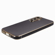 Pouzdro pro Samsung Galaxy A25 5G, Glamour CamShield, černé + 9H sklo