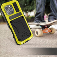 Pancéřové pouzdro pro iPhone 16 Pro, R-JUST, žluté