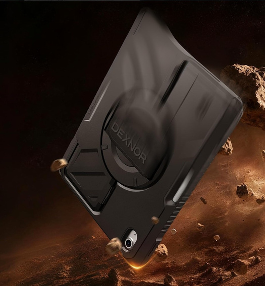 Dexnor 360° pouzdro s popruhem a držákem stylusu pro iPad 11" 2025 A16 (11. generace) / iPad 10,9" 2022 (10. generace)