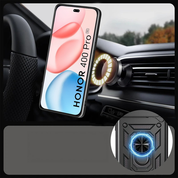 Pouzdro pro Honor 400 Pro 5G, CamShield Slide, černé