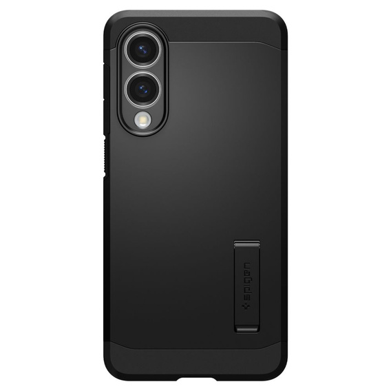 Pouzdro Spigen pro Samsung Galaxy S25 Edge, Tough Armor Mag MagSafe, černé + 9H tvrzené sklo