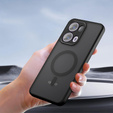 Pouzdro pro Oppo Reno 13 Pro, pro MagSafe, ERBORD Matt Case, černý