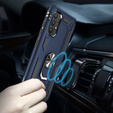 Pancéřové pouzdro pro Samsung Galaxy A72 5G, Nox Case Ring, modré
