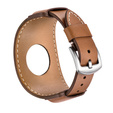 Kožený řemínek pro Apple Watch 1/2/3/4/5/6/7/8/SE/Ultra 42/44/45/49 mm, hnědé