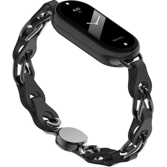 Dámský náramek pro Xiaomi Smart Band 10 / 9 / 8, černé