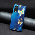 Klopové pouzdro pro TCL 40 NxtPaper, Wallet, Butterflies modré