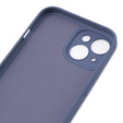 Pouzdro pro iPhone 15 Plus, Silicone Lite, šedé