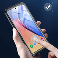 Pouzdro pro Samsung Galaxy S24, Shockproof, s fólií na displej, pro MagSafe, černé