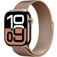 Bransoleta do Apple Watch 1/2/3/4/5/6/7/8/SE/ULTRA 42/44/45/49 MM, Różowe Złoto