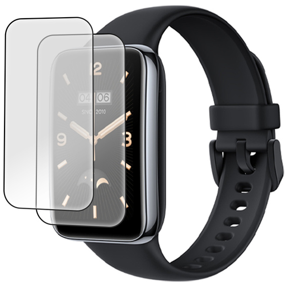 2x hybridní sklo ERBORD pro Xiaomi Smart Band 8 Pro