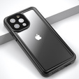 Vodotěsné pouzdro IP68 pro iPhone 13 Pro Max, Redpepper Pro, černé