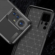 Pouzdro pro Xiaomi 12T, Carbon Gel, černé