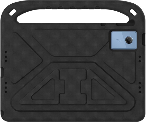 Dětské pouzdro pro Lenovo Tab M11, dětské pouzdro s rukojetí, černé