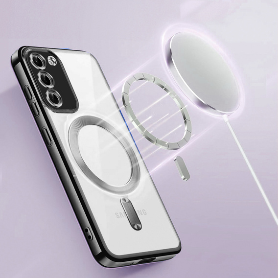 Pouzdro pro Samsung Galaxy S20 FE, Electro MagSafe, černé + sklo na displej