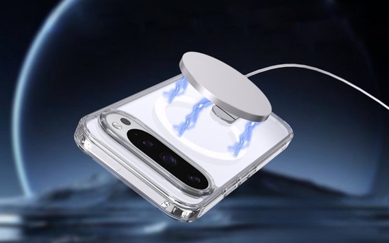 Hybridní pouzdro Fusion pro Google Pixel 10 Pro XL, pro MagSafe, se stojánkem, průhledné