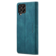 Pouzdro CASEME pro Samsung Galaxy M33 5G, Leather Wallet Case, modré