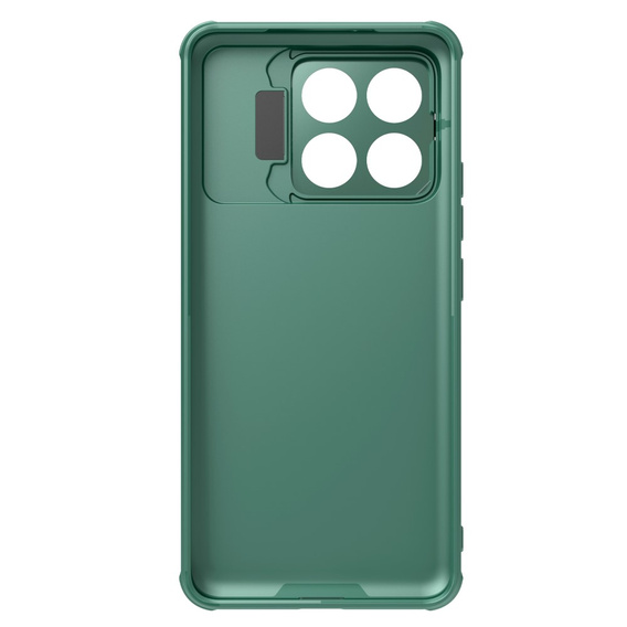Pouzdro pro Xiaomi Poco F6 Pro, pancéřované Nillkin, CamShield Prop, zelené