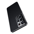 Pouzdro pro Samsung Galaxy S23 Ultra, Cowhide Leather, černé