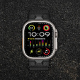 Bransoleta do Apple Watch 1/2/3/4/5/6/7/8/SE/ULTRA 42/44/45/49 MM, Czarna