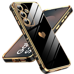 Pouzdro pro Samsung Galaxy S25 FE, Electro heart, černé