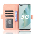 Klopové pouzdro pro Honor Magic 5 Pro 5G, Card Slot, růžové