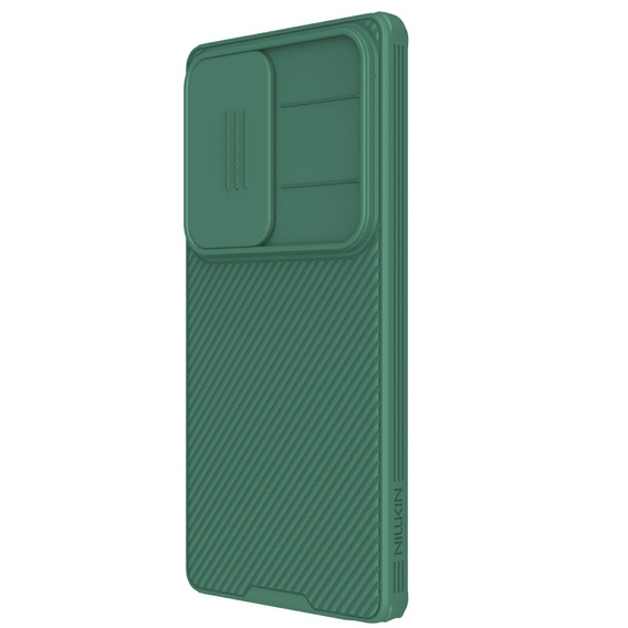 Pouzdro pro Samsung Galaxy S25 Ultra, obrněné Nillkin, CamShield Pro, zelené