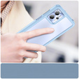 Pouzdro pro Motorola Moto G13 / G23, Fusion Hybrid, transparentní / modré