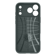 Pouzdro Spigen Liquid Air pro iPhone 17 Pro, Abyss Green