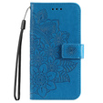 Klopové pouzdro pro Samsung Galaxy A33 5G, Mandala Flower, modré