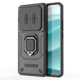Pouzdro pro Xiaomi Redmi Note 14 Pro 5G /  Poco X7 5G, KickStand Camera Lens, černé