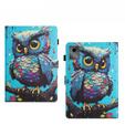 Pouzdro pro Lenovo Tab M11, s klopou, owl