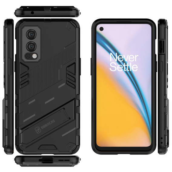 Pouzdro pro OnePlus Nord 2 5G, Military kickstand, modré