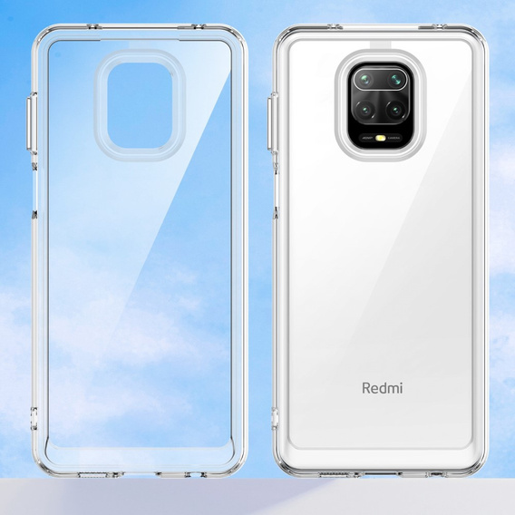 Pouzdro pro Xiaomi Redmi Note 9S / 9 Pro / 9 Pro Max, Fusion Hybrid, průhledné