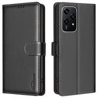 Klopové pouzdro pro Honor 200 Lite, BINFEN Wallet, černé